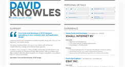 Desktop Screenshot of davidknowles.info